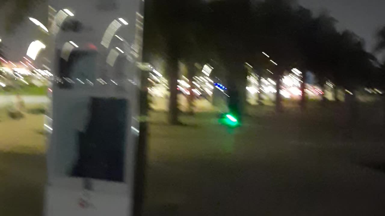 Night vlog video doha