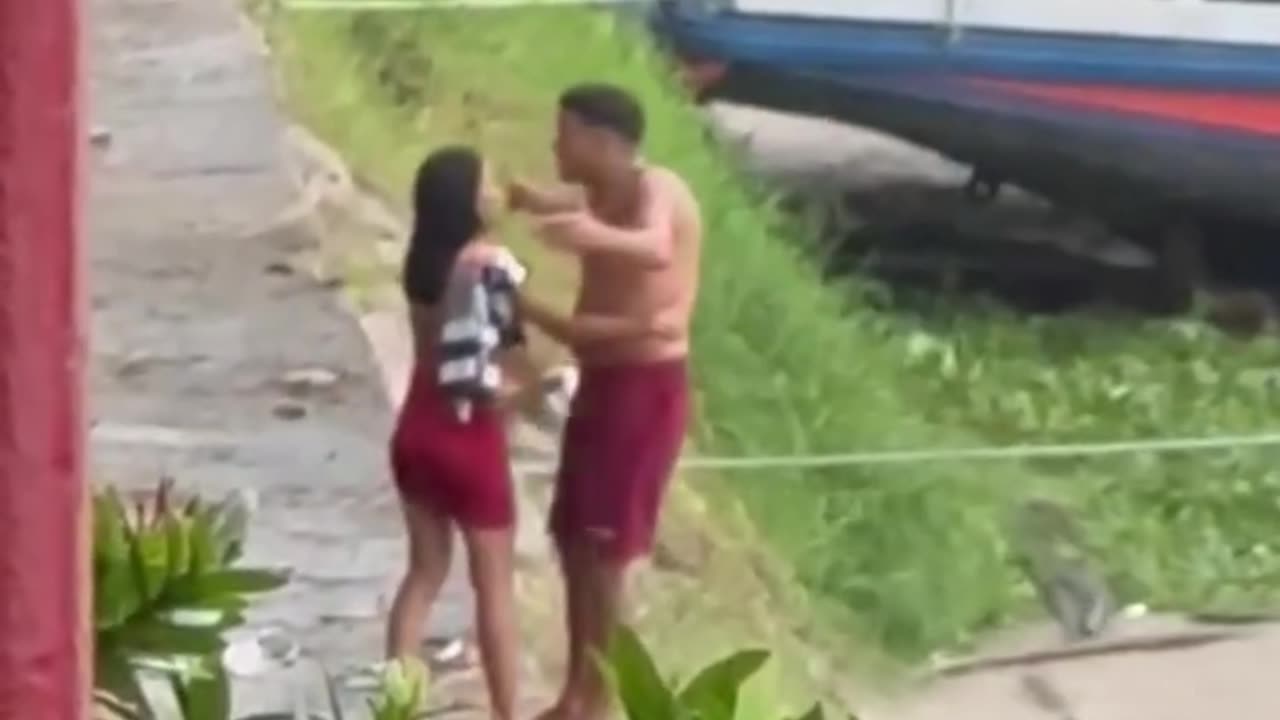 Couple Having A Fight Fell Into The River In Parintins