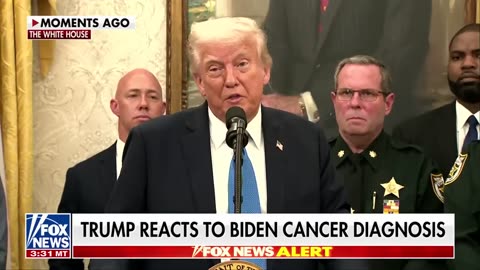 Trump reacts to Biden's prostate cancer: 'Somebody is not telling the facts'