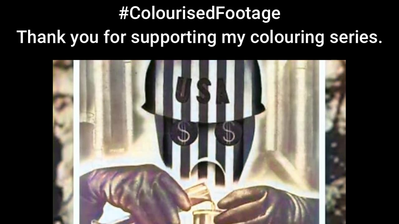 Strength Through Unity The Party Is Watching 1984 #ColourisedHistory