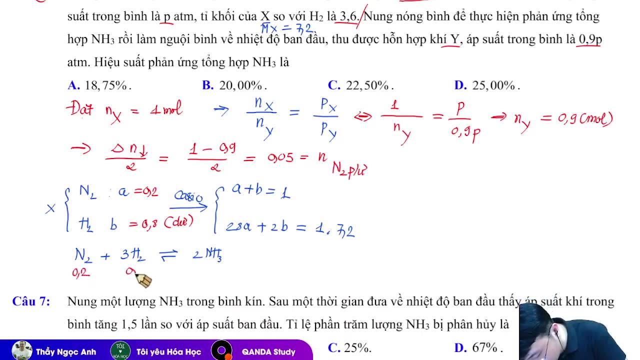2. BÀI TẬP TỔNG HỢP AMMONIA VÀ OLEUM mp4
