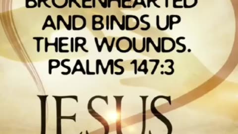 Jesus can heal your Brokenness