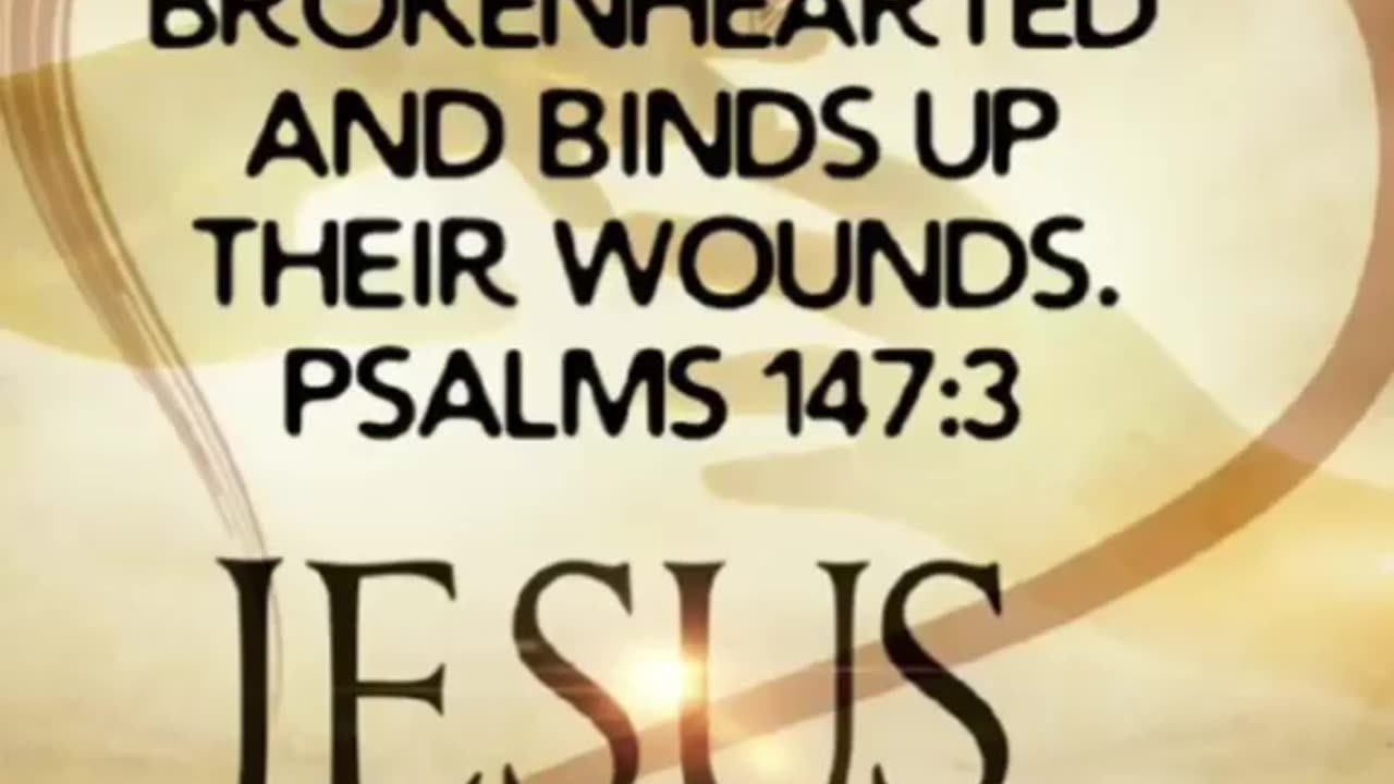 Jesus can heal your Brokenness