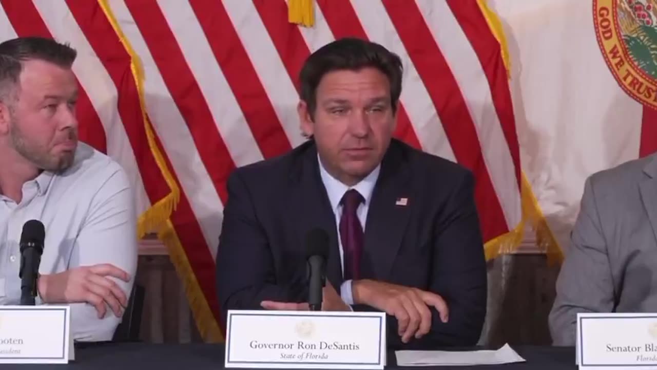 Florida Gov. DeSantis discusses the burden of property taxes: