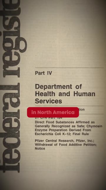 PFIZER MAKE 90% OF AMERICAN CHEESE