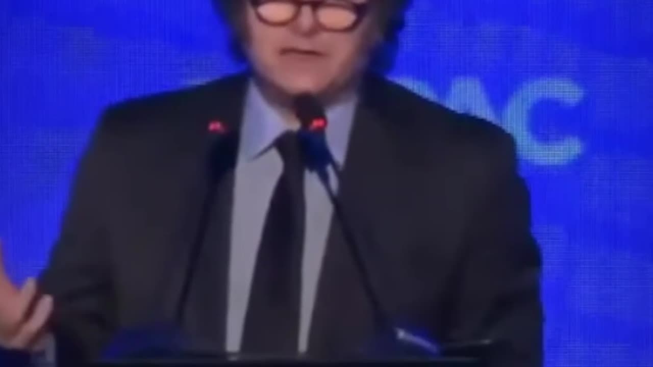 Javier Milei en el CPAC ofreció su propio esquema moral para estrucurar la economía