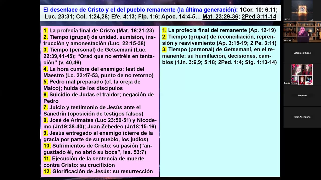 Tipología entre Cristo y el remanente parte 7 Zoom