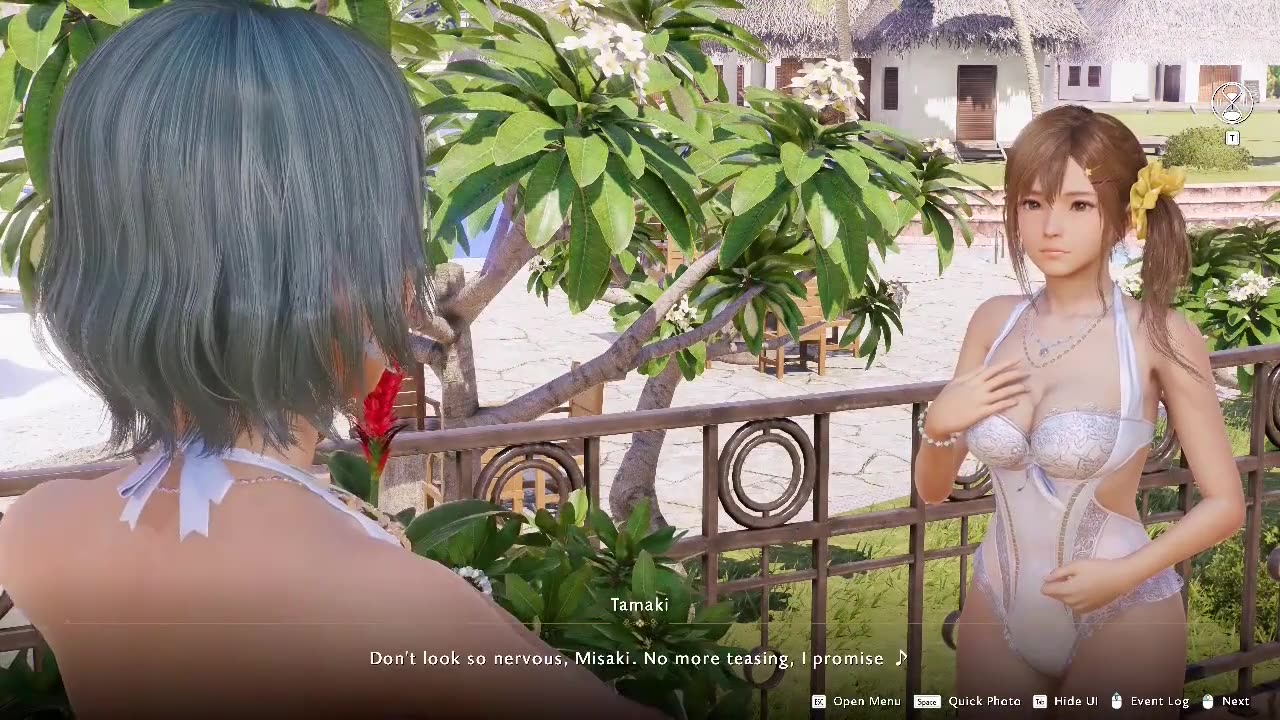misaki route complete story all dialogue/cutscenes Venus Vacation PRISM DEAD OR ALIVE Xtreme