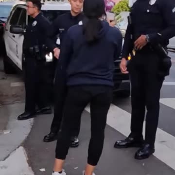 LAPD Officer Fernando Galindo Confronted For Harassing Children On Behalf of Scientology 6-21-2024