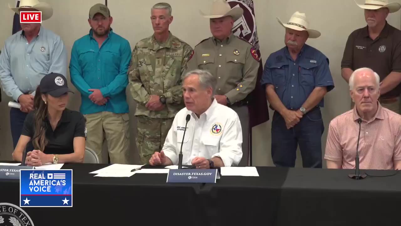 GOV. ABBOTT ON VICTIMS OF FLOODING IN TEXAS