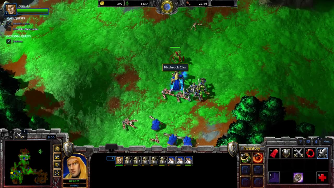 Warcraft 3 human Campaign on Starcraft 2 Part 1