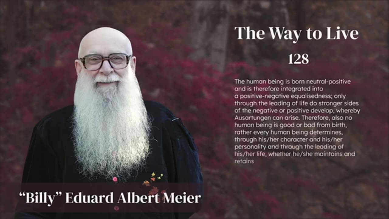 Billy Eduard Albert Meier - The Way to Live Die Art zu leben 7 of 7