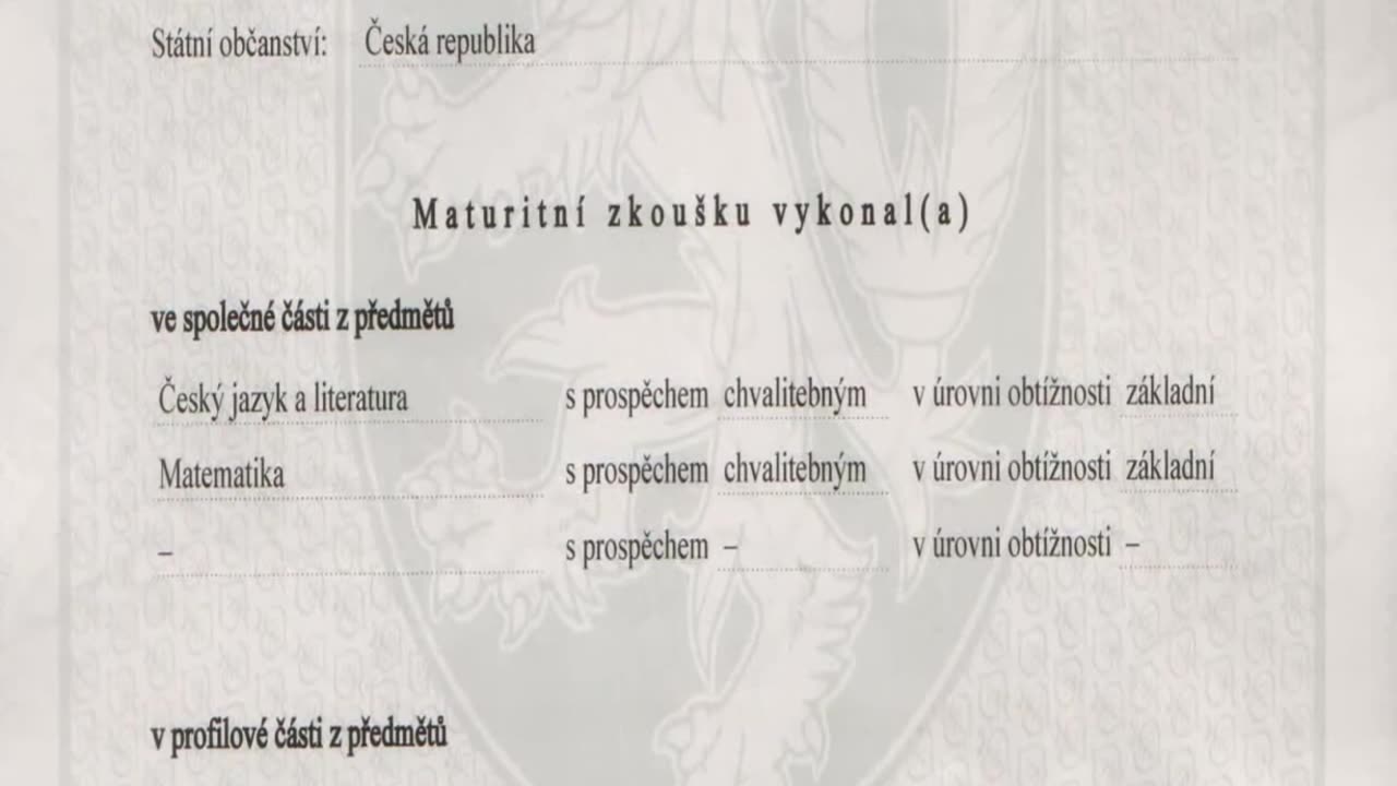 TEMPLAYEROVA MATURITA V2 [CZ]
