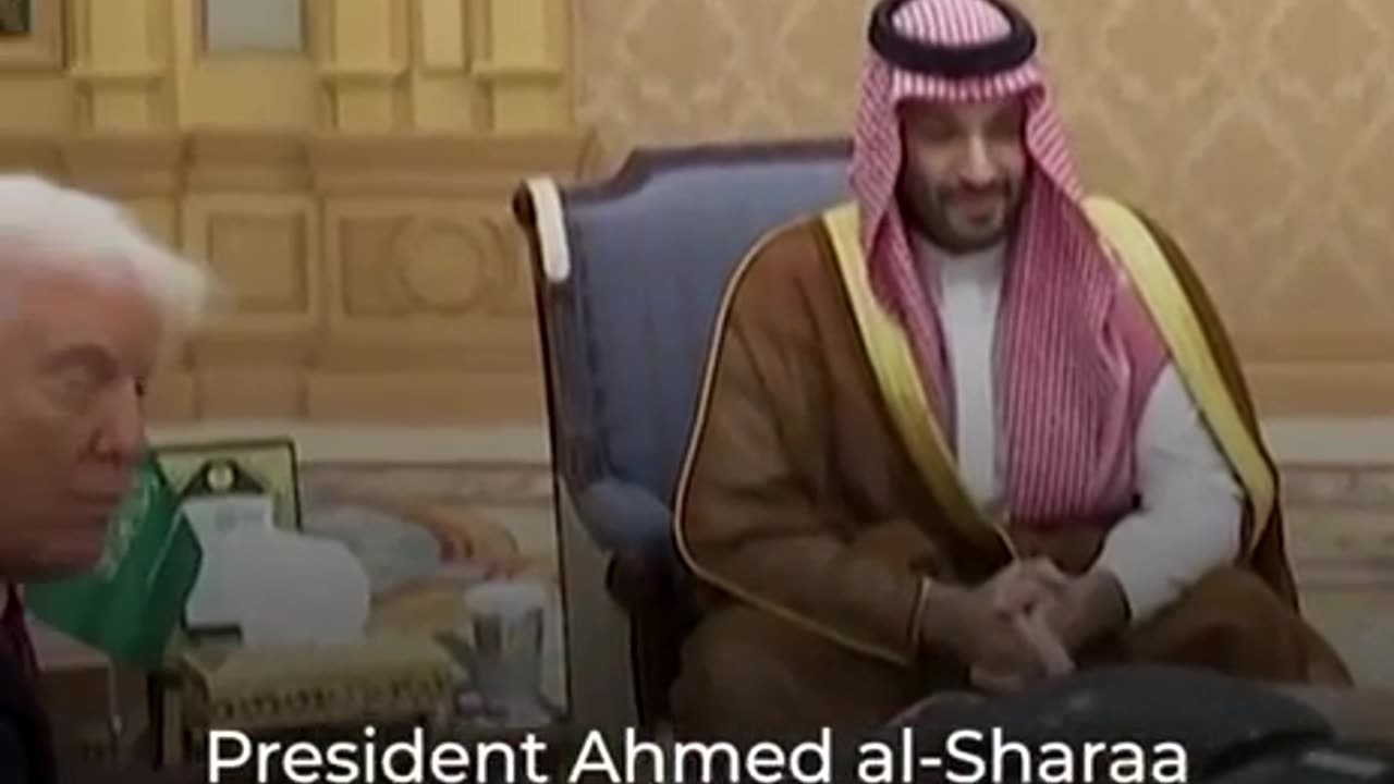 Il presidente Ahmed al-Sharaa incontra Trump