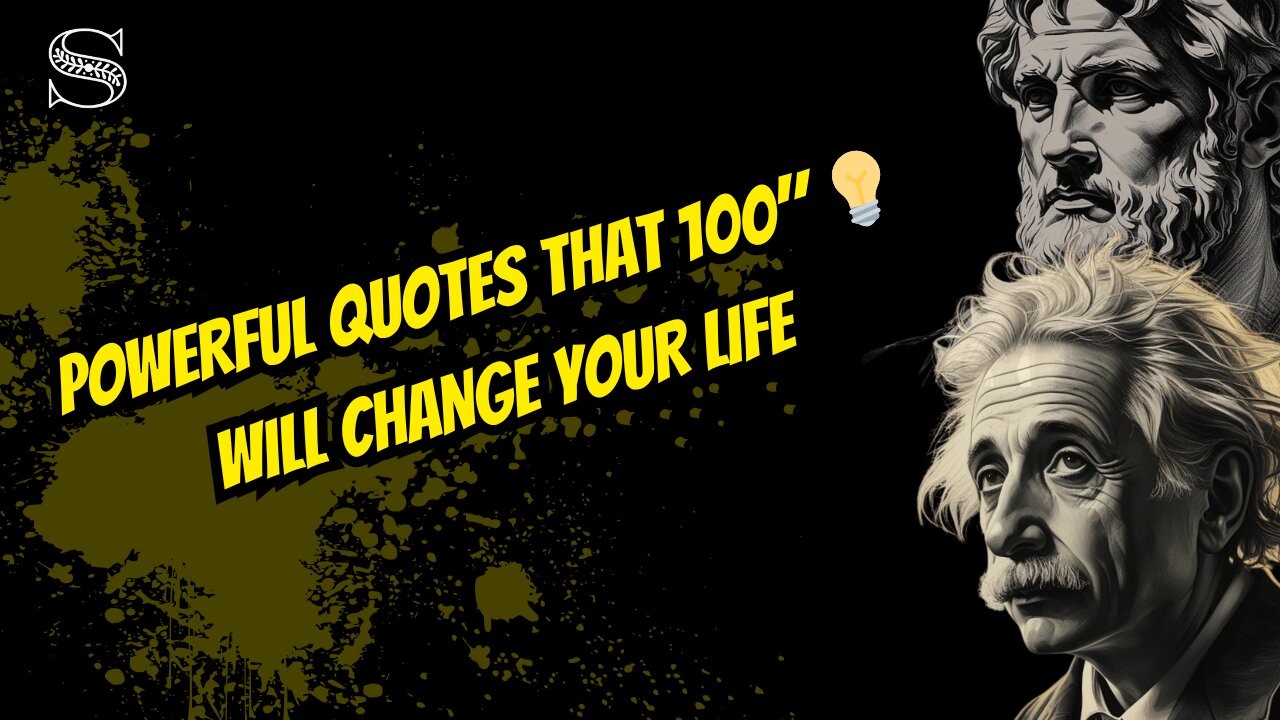 💡 100 Powerful Quotes That Will Change Your Life