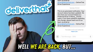 DeliverThat Reactivated Me, Here’s What Happened…