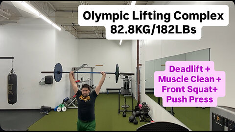 Olympic Weightlifting Complex 82.9KG/182LBs