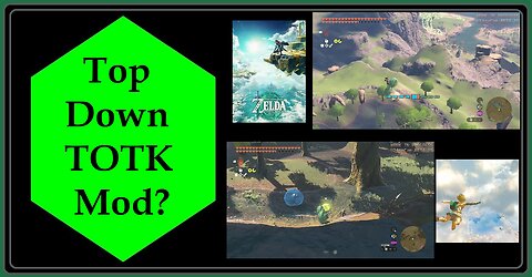 New Mod Gives Tears of the Kingdom a TOP DOWN Perspective Similar to Link's Awakening