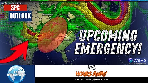 ⚠️ Severe Storms Loom This Weekend: All Hazards Possible! March 24