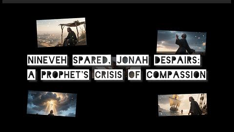 Nineveh Spared, Jonah Despairs: A Prophet's Crisis of Compassion