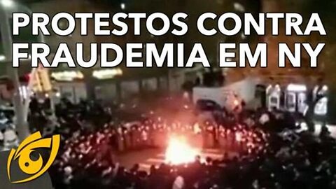 Comunidade judaica hassídica em nova iorque protesta contra lockdown | VL - 07/10/20 | ANCAPSU