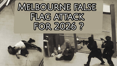 False Flag Attack Coming To Melbourne Australia ?- Leaked Photos Show Shooting At Anzac Station
