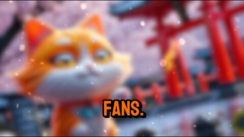 Peaceful Sunrise at Mount Fuji – Cartoon Cat’s New Beginning 🌸✨