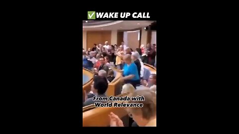 Canadian Man Receives A Standing Ovation After Exposing The WEF's Plans To Enslave The World