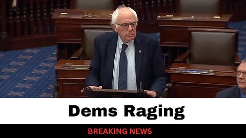 Bernie Has Meltdown, Dems Raging At Each Other After Caving On Government Shut Down