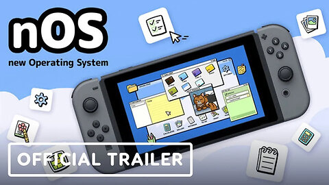 nOS - New Operating System - Official Nintendo Switch Announcement Trailer