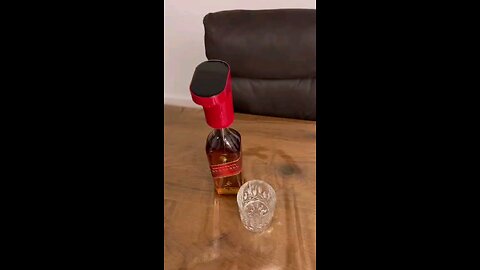 Whisky bottle is also digital