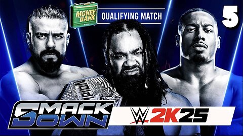 WWE 2K25 Smackdown May 30th 2025 - Match 5: Andrade Qualifies!