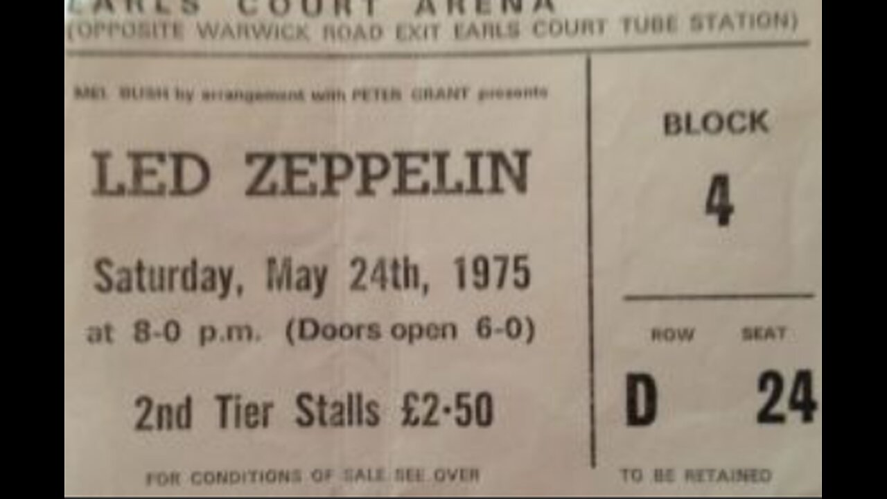 Led Zeppelin Concert 1979