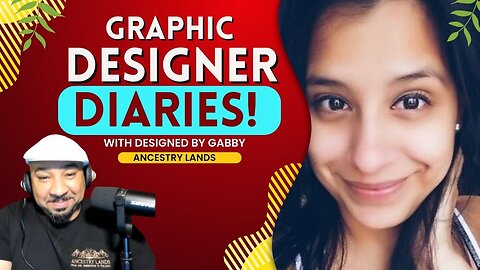 Graphic Design & Entrepreneurship: Gabby Barris Reveal Secrets to Success | Ancestry Lands Exclusive