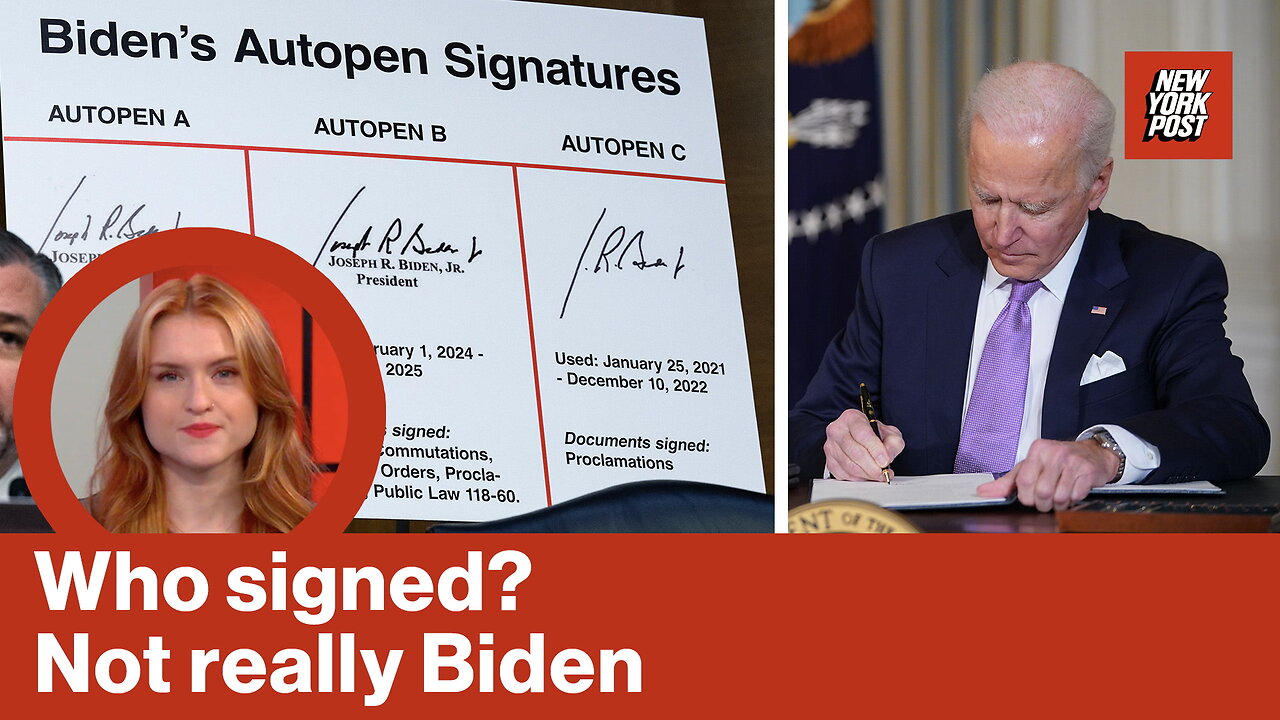 Who signed? Not really Biden | Red Hot Takes