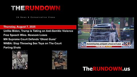 #955 - Unlike Biden, Trump is Taking on Antisemitic Violence