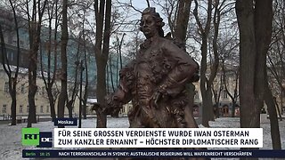Denkmal für Kanzler Ostermann: Russland ehrt Diplomaten deutscher Herkunft
