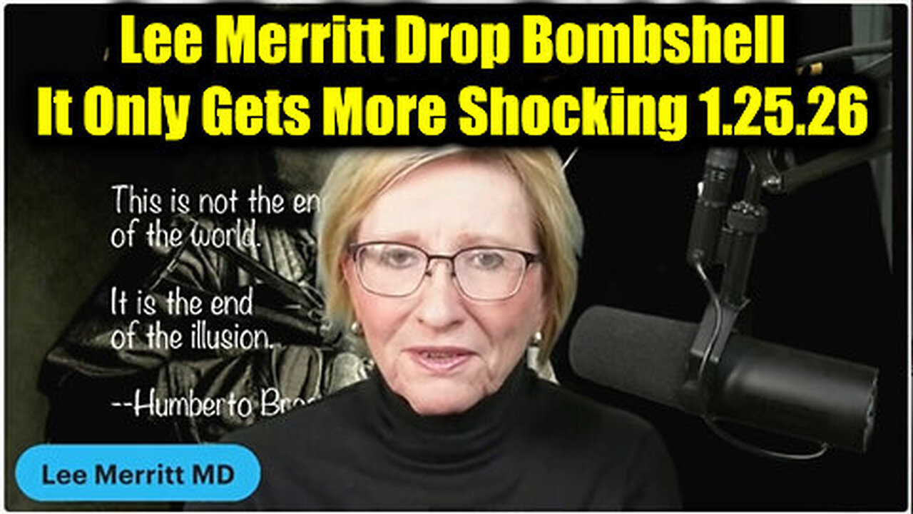 Dr. Lee Merritt Drop Bombshell - It Only Gets More Shocking
