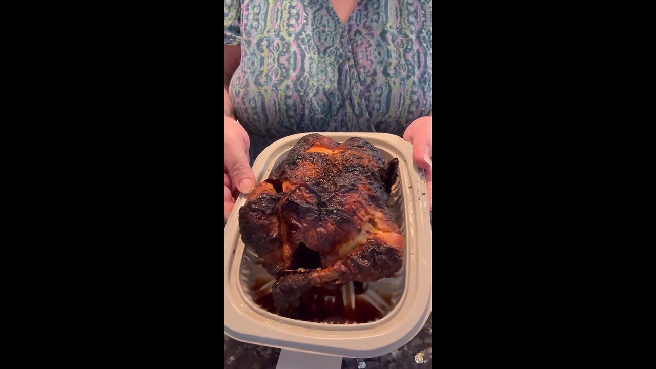 Burnt Rotisserie Chicken