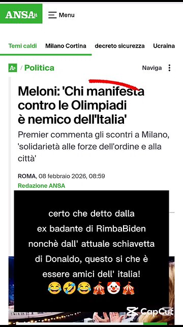 la notizia del giorno
