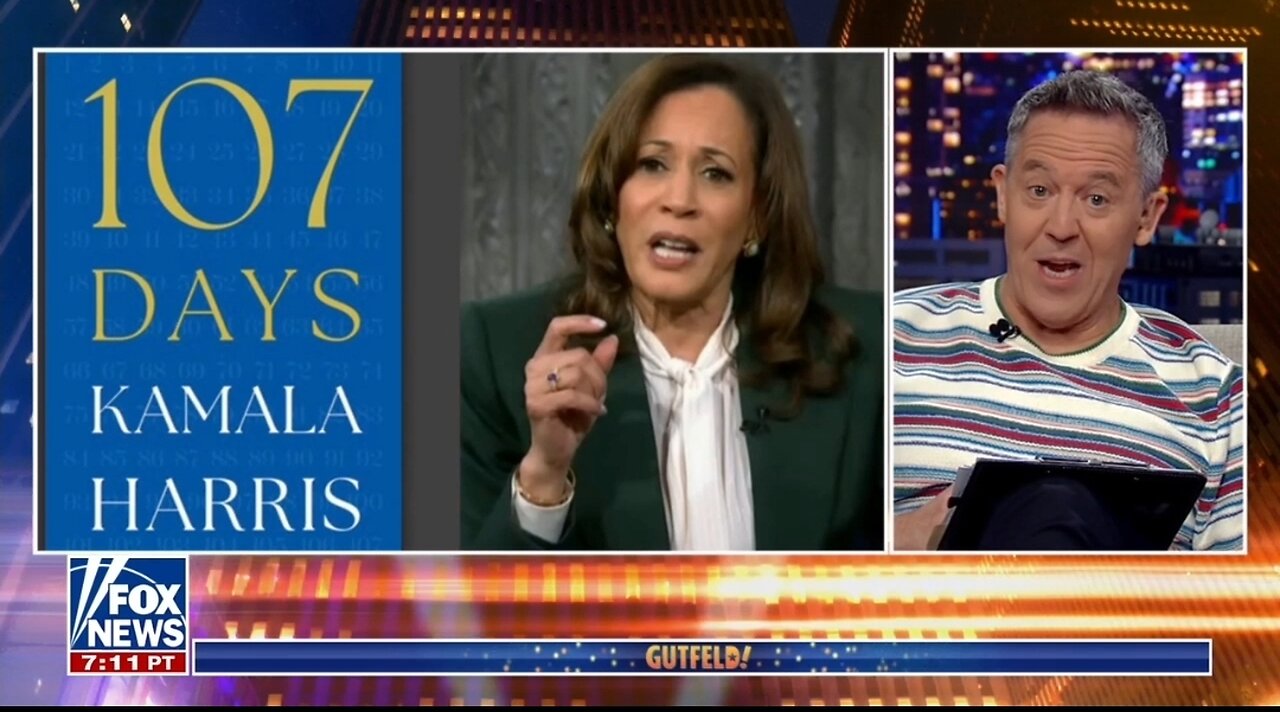 Gutfeld Mocks Kamala's Book: Fourth Grade Reading Level