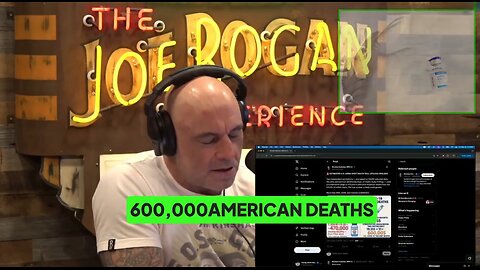 BOMBA W LICZBIE ŚMIERTELNYCH: JOE ROGAN MÓWI, ŻE SZCZEPIONKA PFIZER...