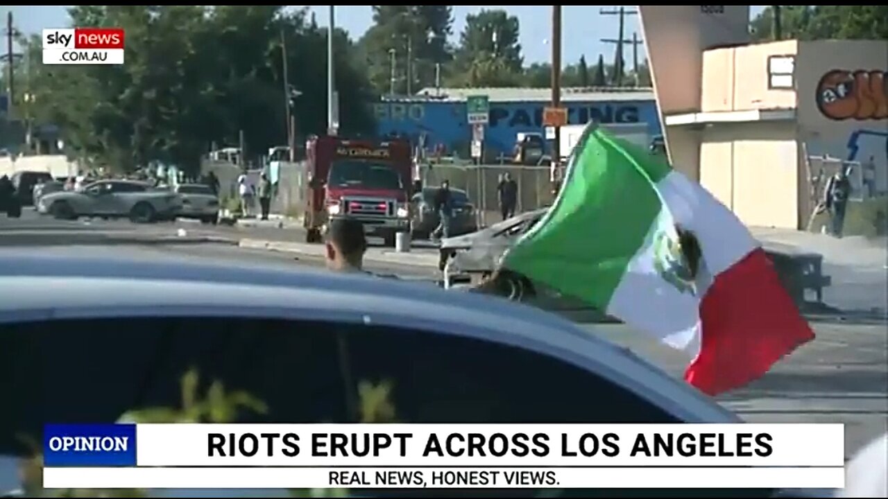 TRUMP DEPLOYS THE NATIONAL GUARD TO RESTORE ORDER IN LA AMID RIOTS 🔥