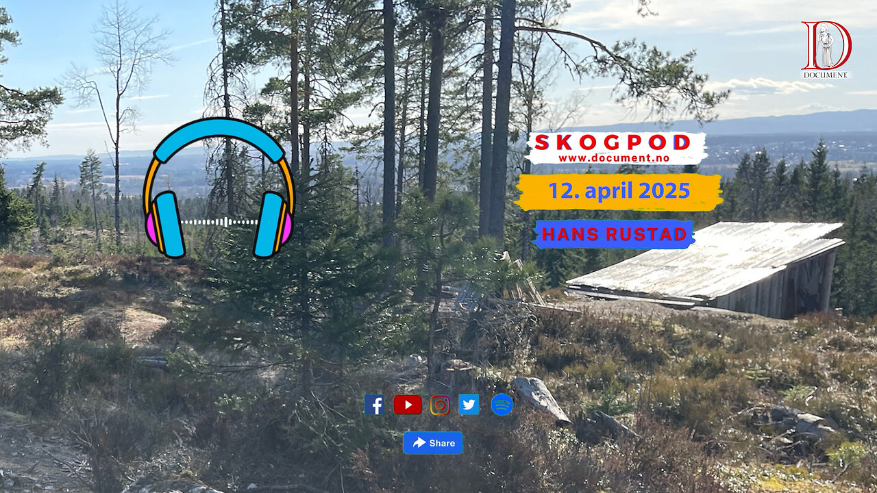 Skogpod med Hans Rustad 12. april 2025