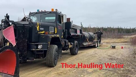 Water Hauling With Thor the Plow Truck May 16 2025