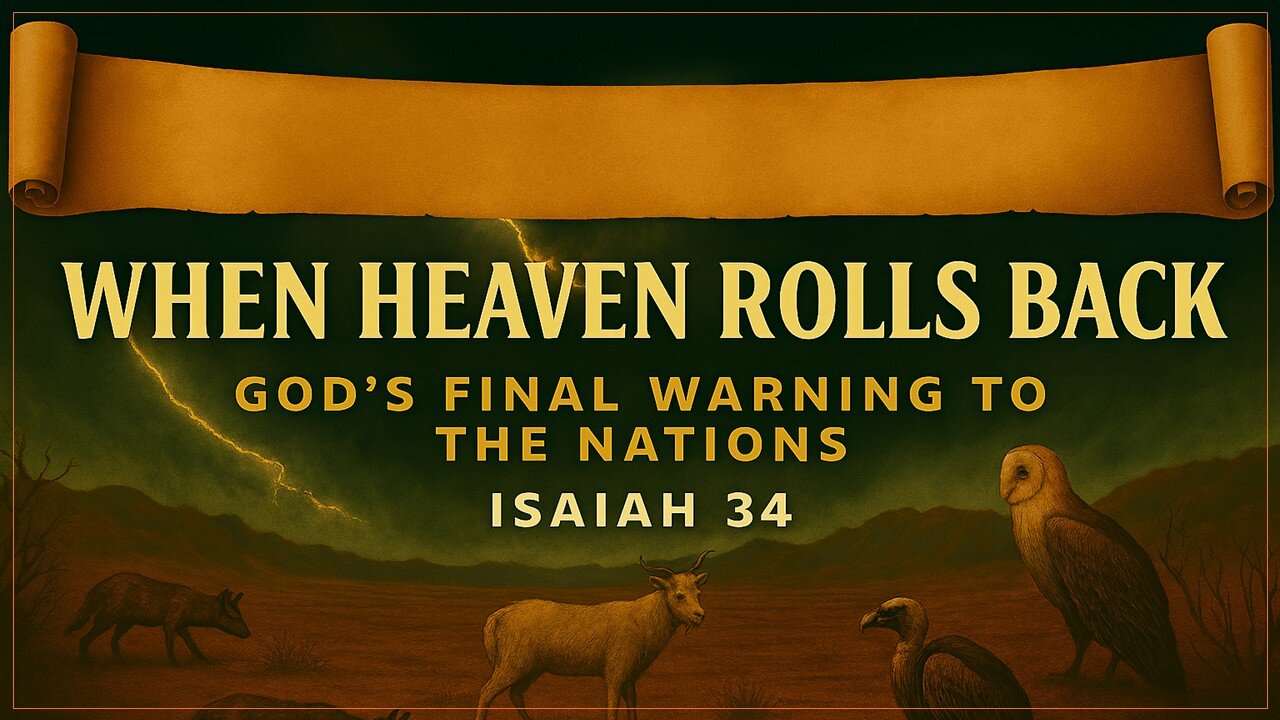 October 19, 2025 - "When the Heaven Rolls Back" (Isaiah 34)