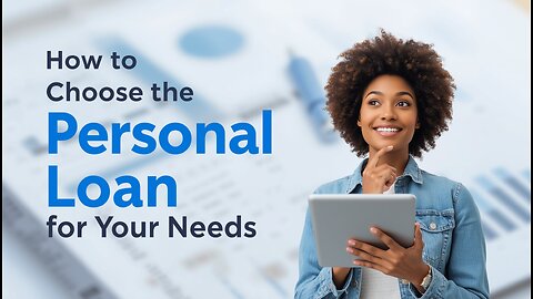 How to Choose the Best Personal Loan for Your Needs