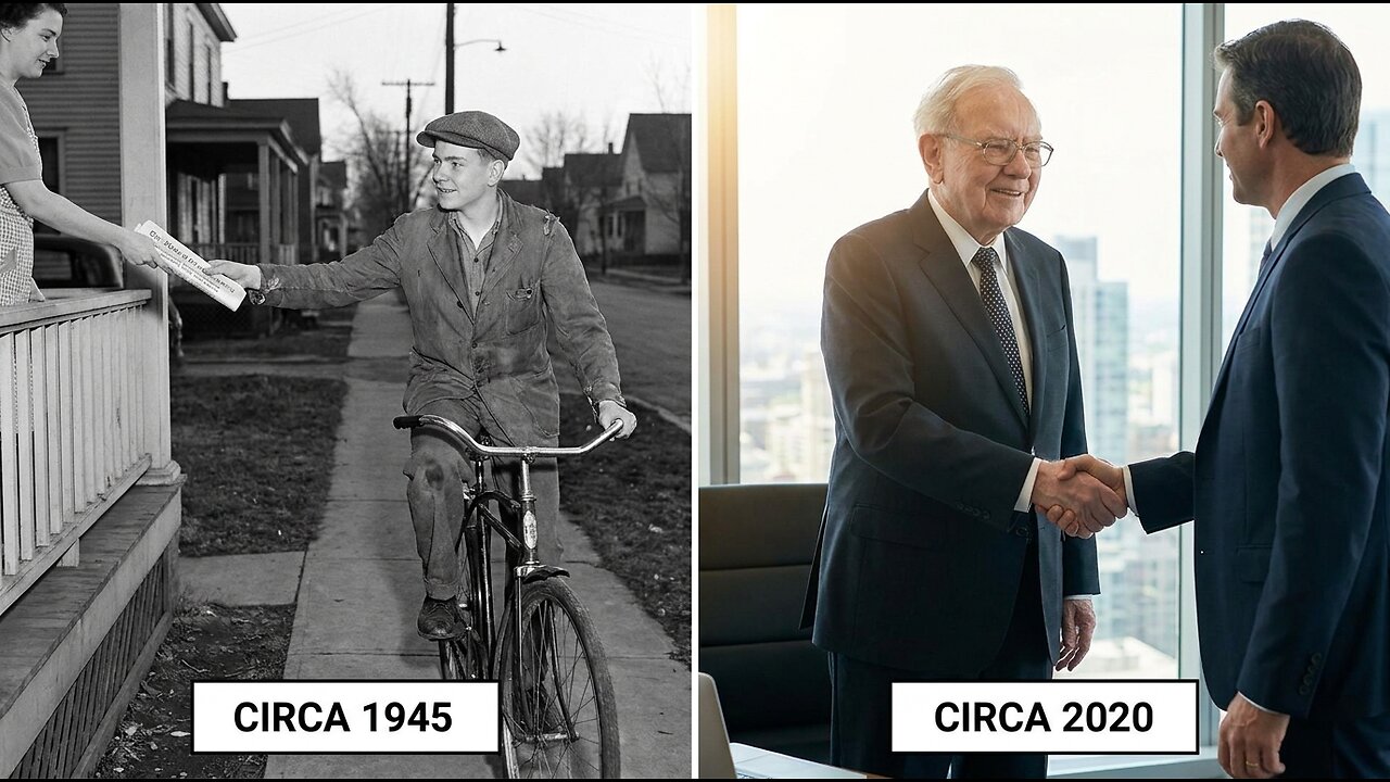 The Real Story of Warren Buffett: From Paperboy to Billionaire