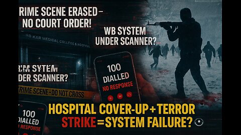 RG Kar Murder Room Vanished Overnight?Pulwama Terrorist Attack on Tourist🔥Truth vs Cover-Up!🏥🕵️‍♂️⚖️