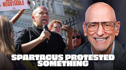 Cory Booker's New Protest Was Next-Level Cringe